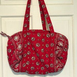 Vintage Retired Vera Bradley Medium Duffel Tote